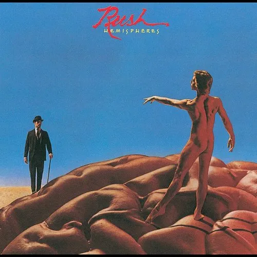 Rush - Hemispheres vinyl record cover