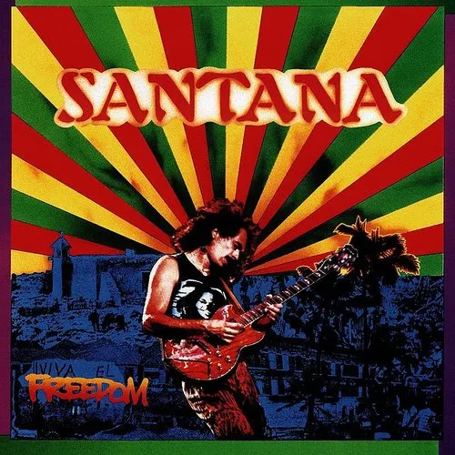 Santana, Gary Edmundson, VIRTU? - Freedom vinyl record cover