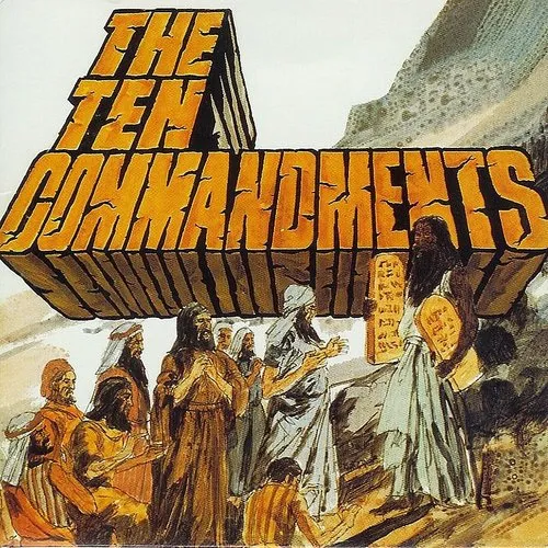 Salamander - The Ten Commandments vinyl record cover