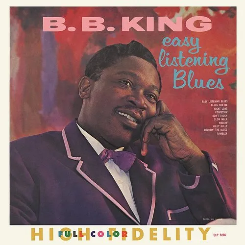 B.B. King - Easy Listening Blues vinyl record cover