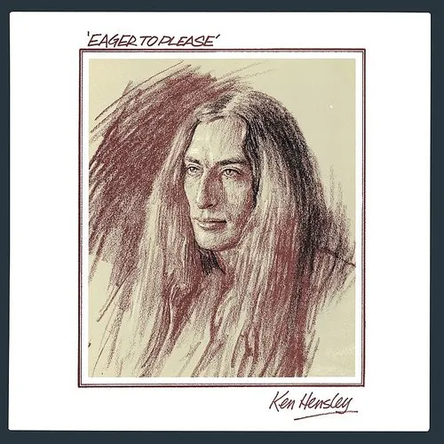 Ken Hensley - Eager To Please vinyl record cover