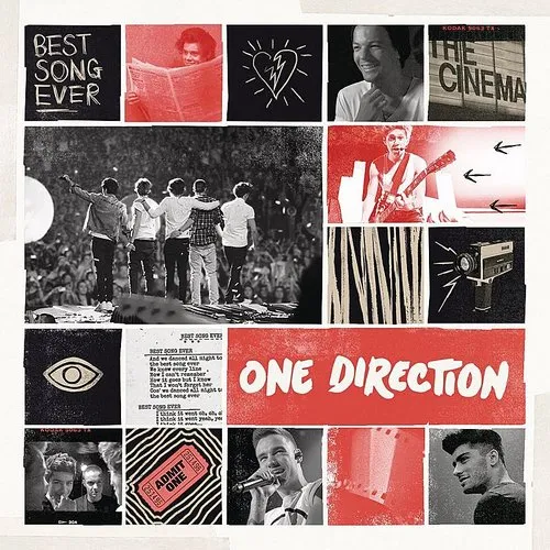 One Direction - Best Song Ever vinyl record cover