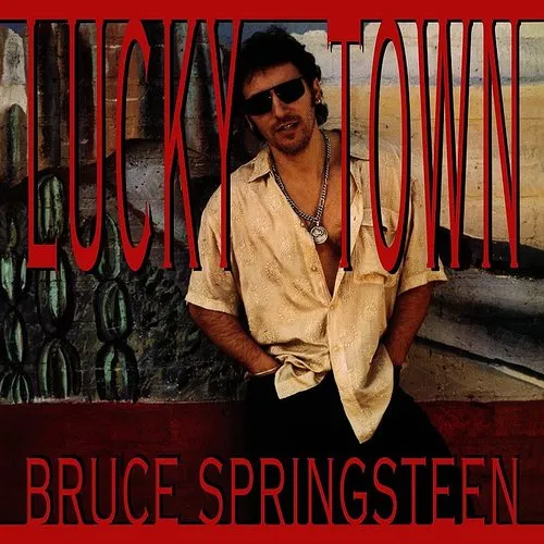 Bruce Springsteen - Lucky Town vinyl record cover
