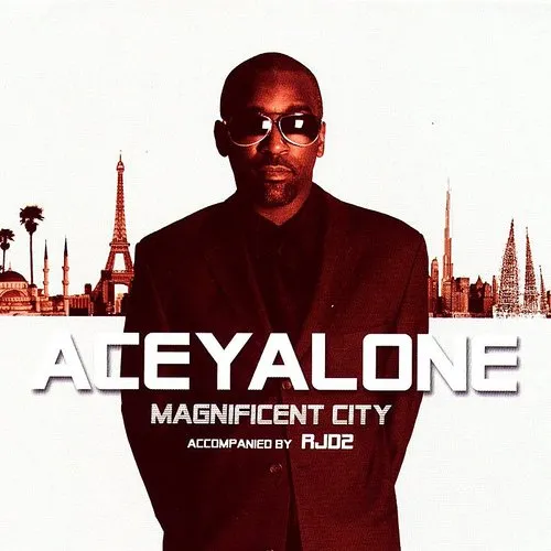 Aceyalone - Magnificent City vinyl record cover