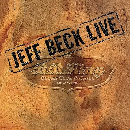Jeff Beck - Live At B.B. King Blues Club vinyl record cover