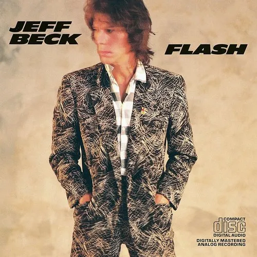 Jeff Beck - Flash vinyl record cover