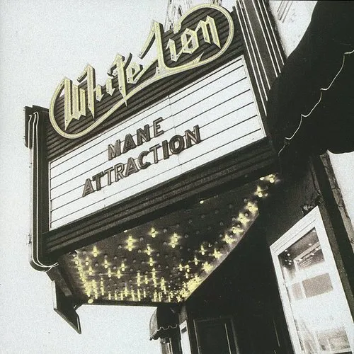 White Lion - Mane Attraction vinyl record cover