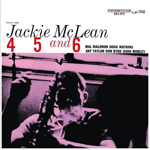 Jackie Mclean - 4 5 & 6 vinyl record cover