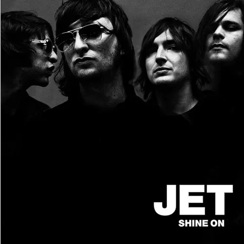 Jet - Shine on vinyl record cover