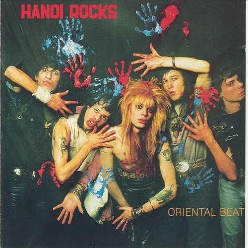 Hanoi Rocks - Oriental Beat (Jpn) vinyl record cover