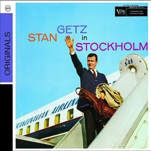 Stan Getz, Seizure 17 - Stan Getz In Stockholm vinyl record cover