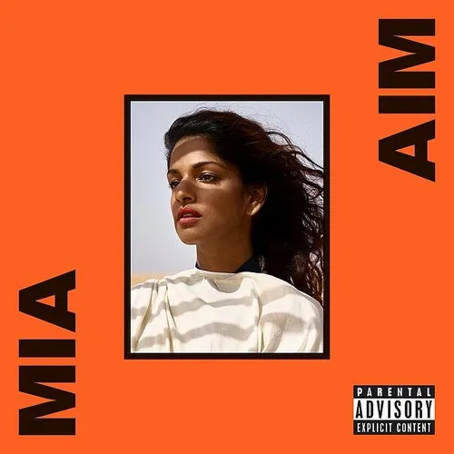 M.I.A. - AIM vinyl record cover