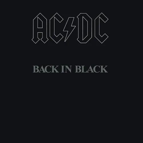 AC/DC - Back In Black vinyl record cover