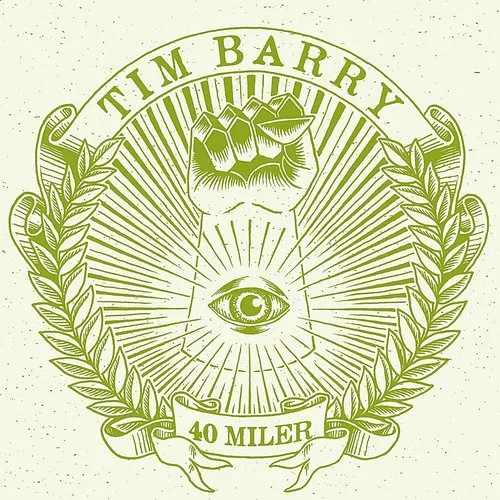 Tim Barry - 40 Miler vinyl record cover