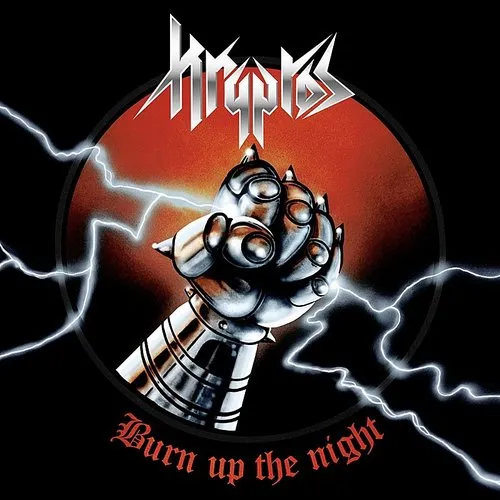 Kryptos - Burn Up The Night vinyl record cover