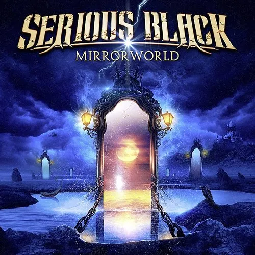 Serious Black - Mirrorworld vinyl record cover