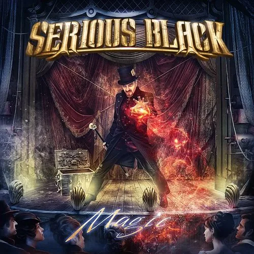 Serious Black - Magic vinyl record cover