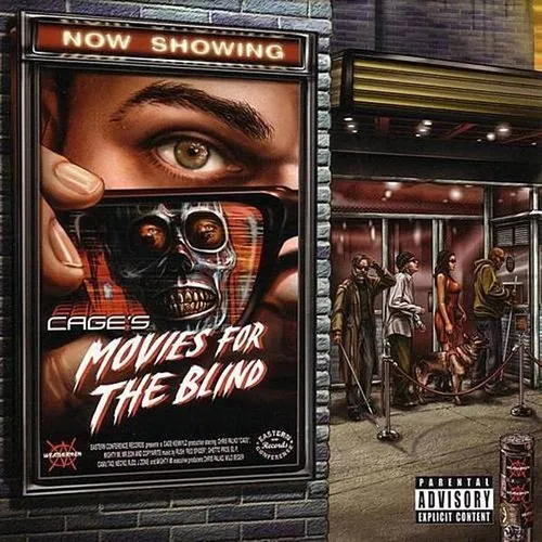 Cage - Movies For The Blind vinyl record cover