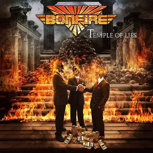 Bonfire - Temple Of Lies (Red Vinyl) (Gate) [Limited Edition] [180 Gram]