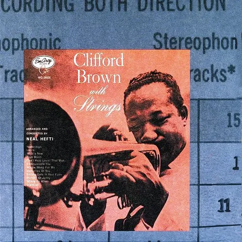 Clifford Brown - With Strings vinyl record cover