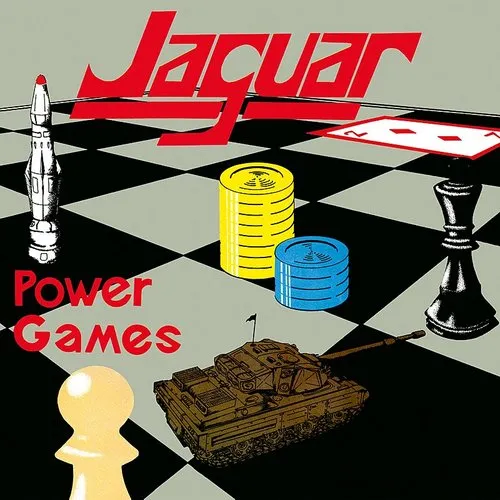 Jaguar - Power Games (Slip) vinyl record cover