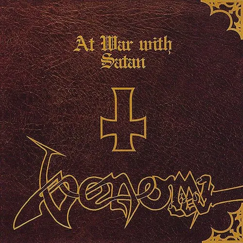 Venom - At War With Satan vinyl record cover