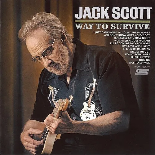 Jack Scott - Way to Survive vinyl record cover