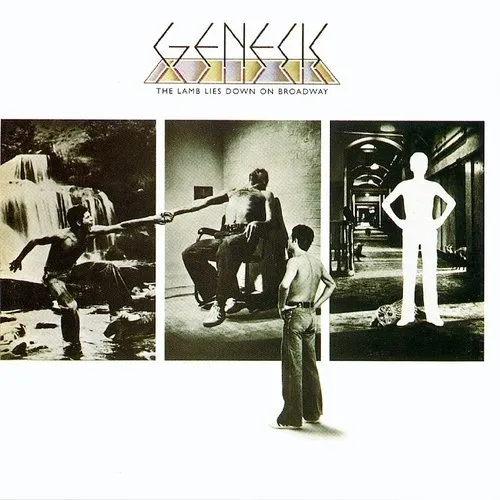 Genesis - Lamb Lies Down On Broadway (Uk) vinyl record cover