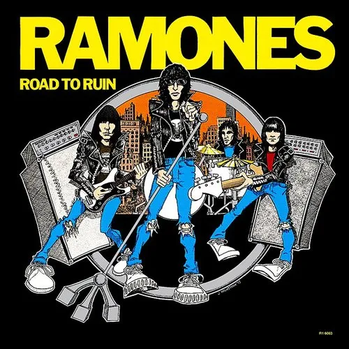 Ramones - Road To Ruin vinyl record cover