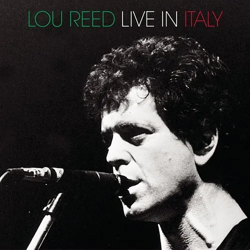 Lou Reed - Live In Italy vinyl record cover