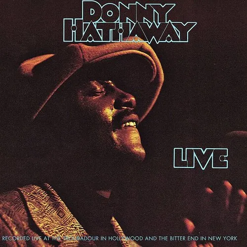 Donny Hathaway - Live vinyl record cover