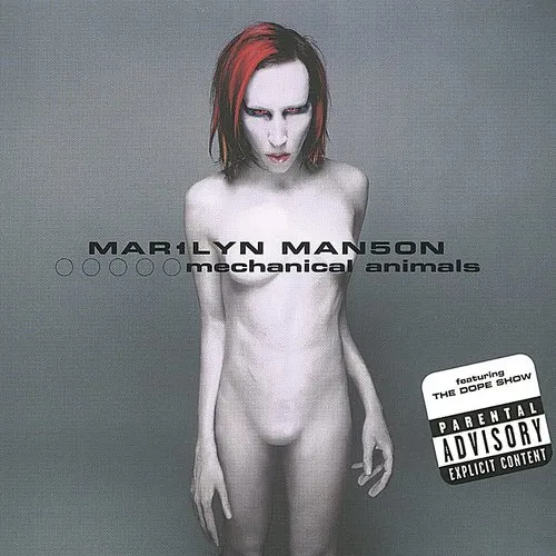 Marilyn Manson - Mechanical Animals vinyl record cover