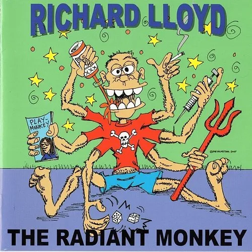 Richard Lloyd - Radiant Monkey vinyl record cover