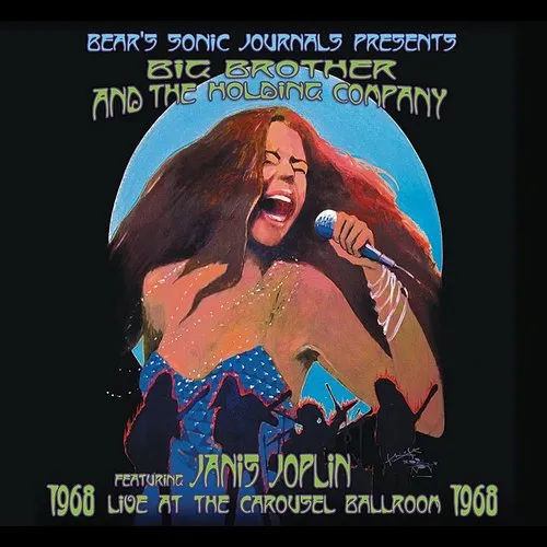 Big Brother & The Holding Company - Live At The Carousel Ballroom 1968 vinyl record cover