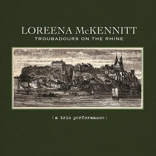 Loreena McKennitt - Troubadours on the Rhine vinyl record cover