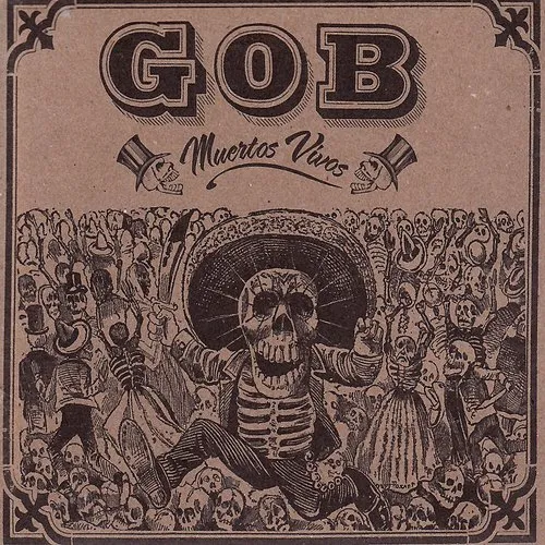 Gob - Muertos Vivos vinyl record cover