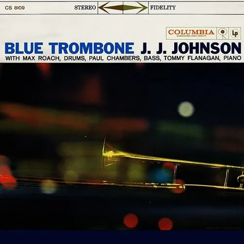 J.J. Johnson - Blue Trombone vinyl record cover