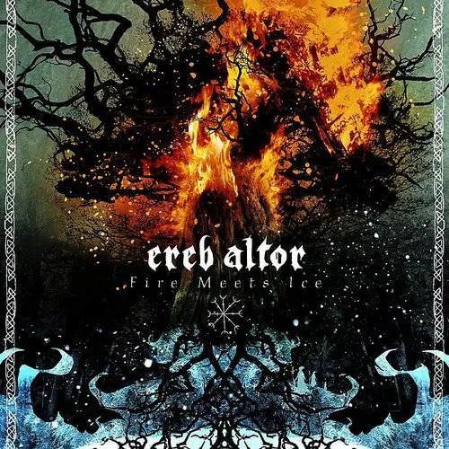 Ereb Altor - Fire Meets Ice vinyl record cover