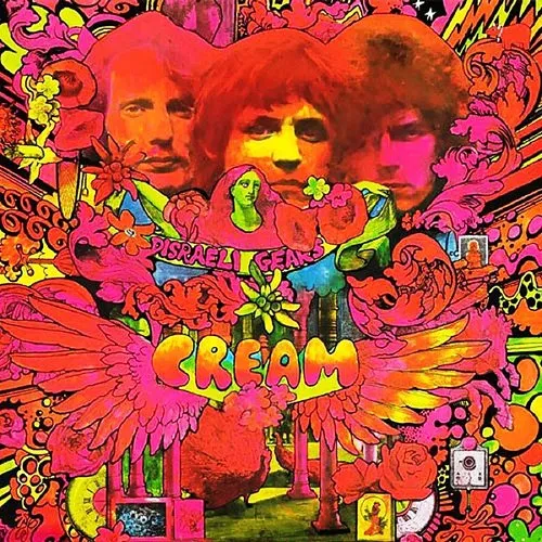 Cream - Disraeli Gears (remastered) vinyl record cover