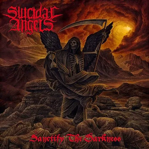 Suicidal Angels - Sanctify The Darkness vinyl record cover