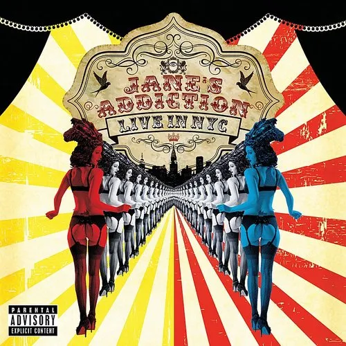 Jane's Addiction - Live In Nyc vinyl record cover