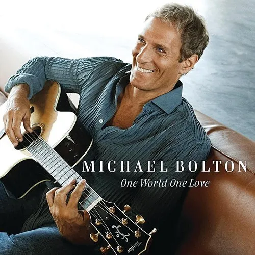 Michael Bolton - One World One Love vinyl record cover