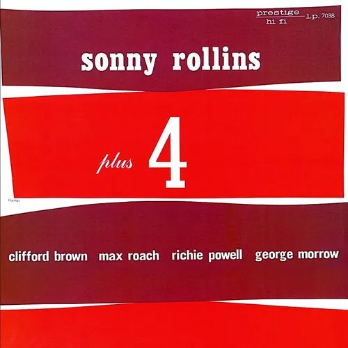 Sonny Rollins - Plus Four vinyl record cover