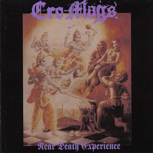 Cro-Mags - Near Death Experience (Blk) [Clear Vinyl] (Purp) (Spla)