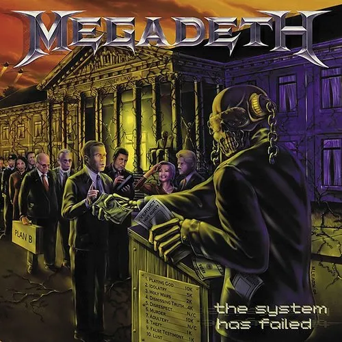 Megadeth - System Has Failed (2019 Remaster) vinyl record cover