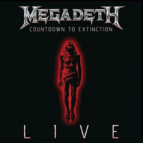 Megadeth - Countdown to Extinction: Live vinyl record cover