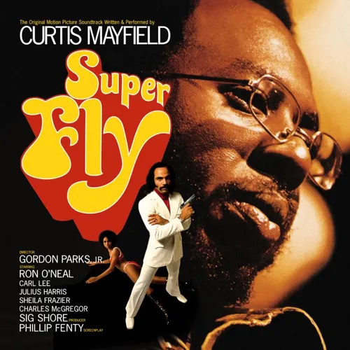 Curtis Mayfield - Superfly vinyl record cover