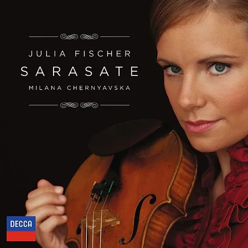 Julia Fischer - Sarasate vinyl record cover