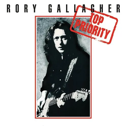 Rory Gallagher - Top Priority vinyl record cover