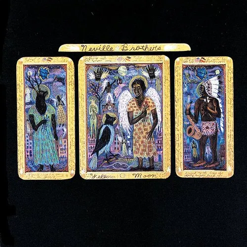 Neville Brothers - Yellow Moon vinyl record cover